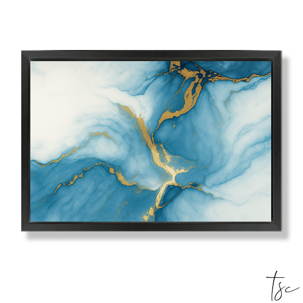 Auric Drift Framed