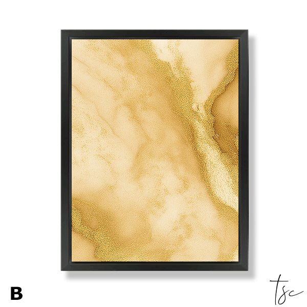 Golden Reverie B Framed