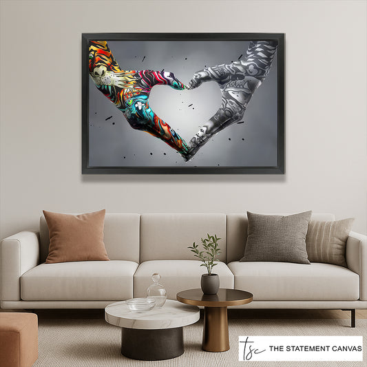 Inkbound Hearts On Wall