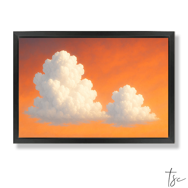 Pillars Of Firelight Framed