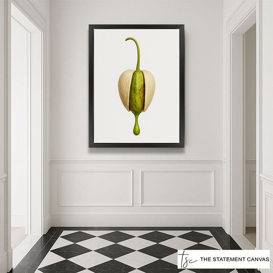 Pistachio Cream On wall