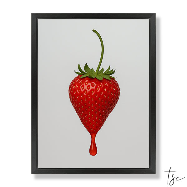 Strawberry framed