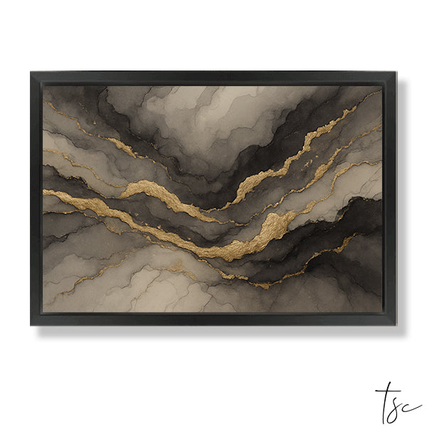 Strike Of Gold framed