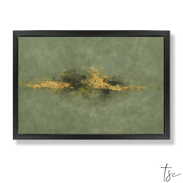 Whisper In Ochre Framed