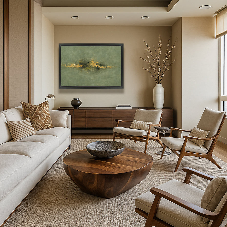 Whisper In Ochre On Wall 2