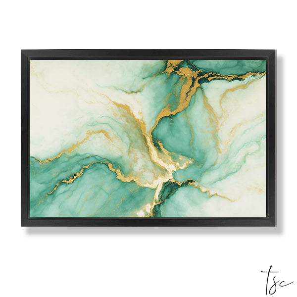 Whispers Of Jade Framed