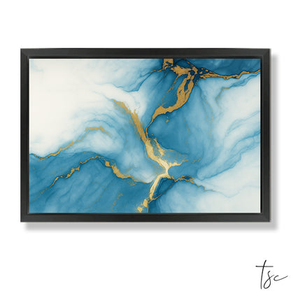 Auric Drift Framed