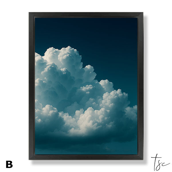 Cathedral of the Sky B framed
