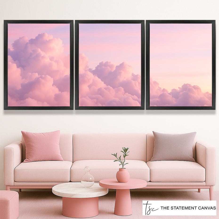 Cloud Ballet Framed On Wall