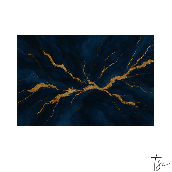 Deep Blue Drift No Frame
