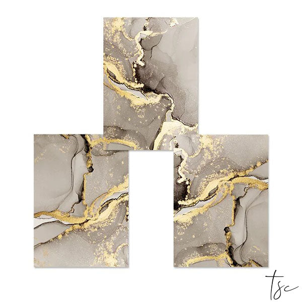 Gold Marble Set