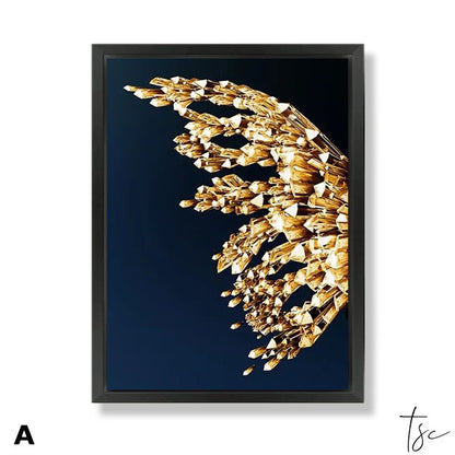 Golden Butterfly A Frame