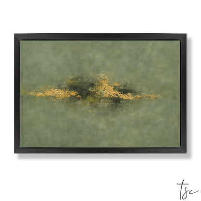 Whisper In Ochre Framed